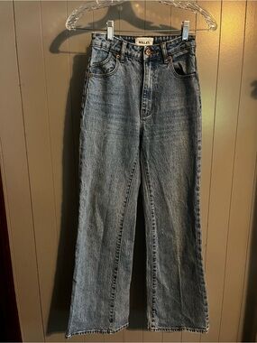 Rolla’s Eastcoast crop flare denim jeans